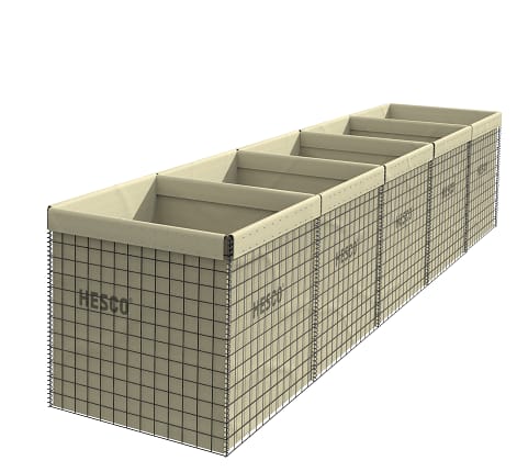 Hesco barrier